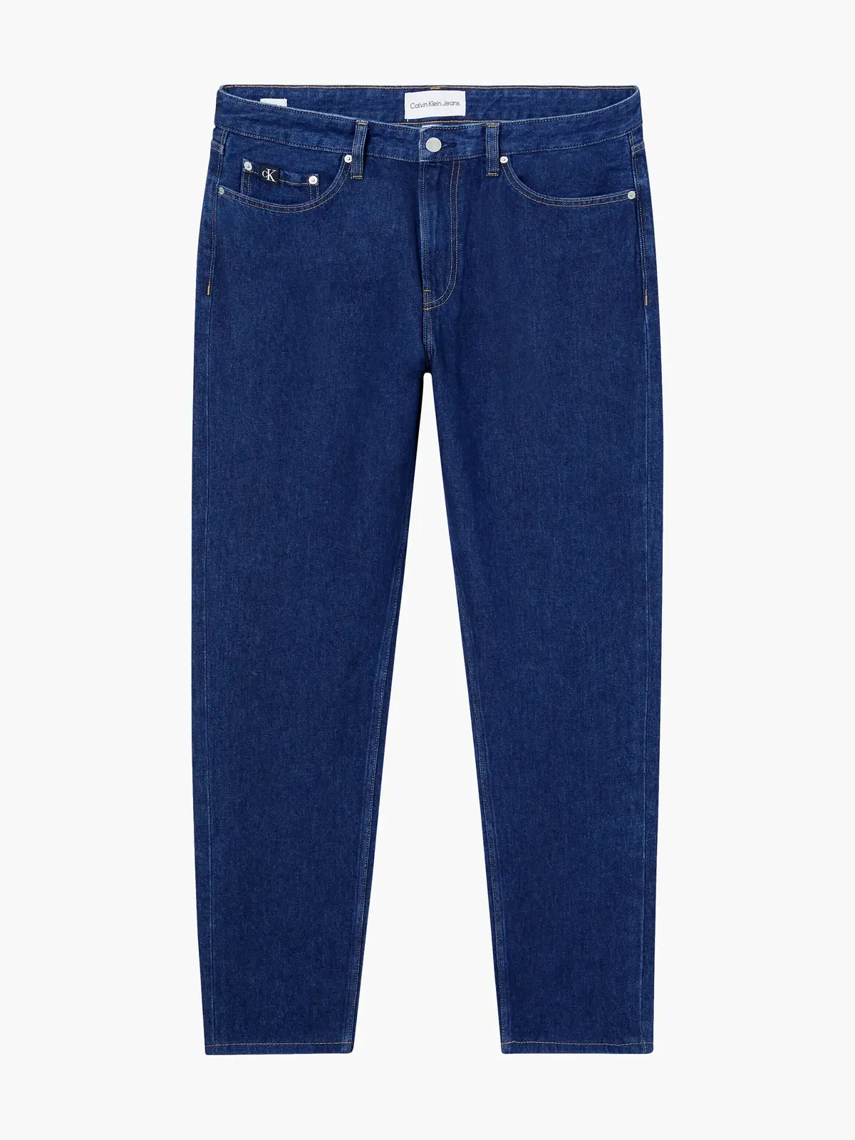 Calvin Klein REGULAR TAPER Erkek Mavi Kot Pantolon