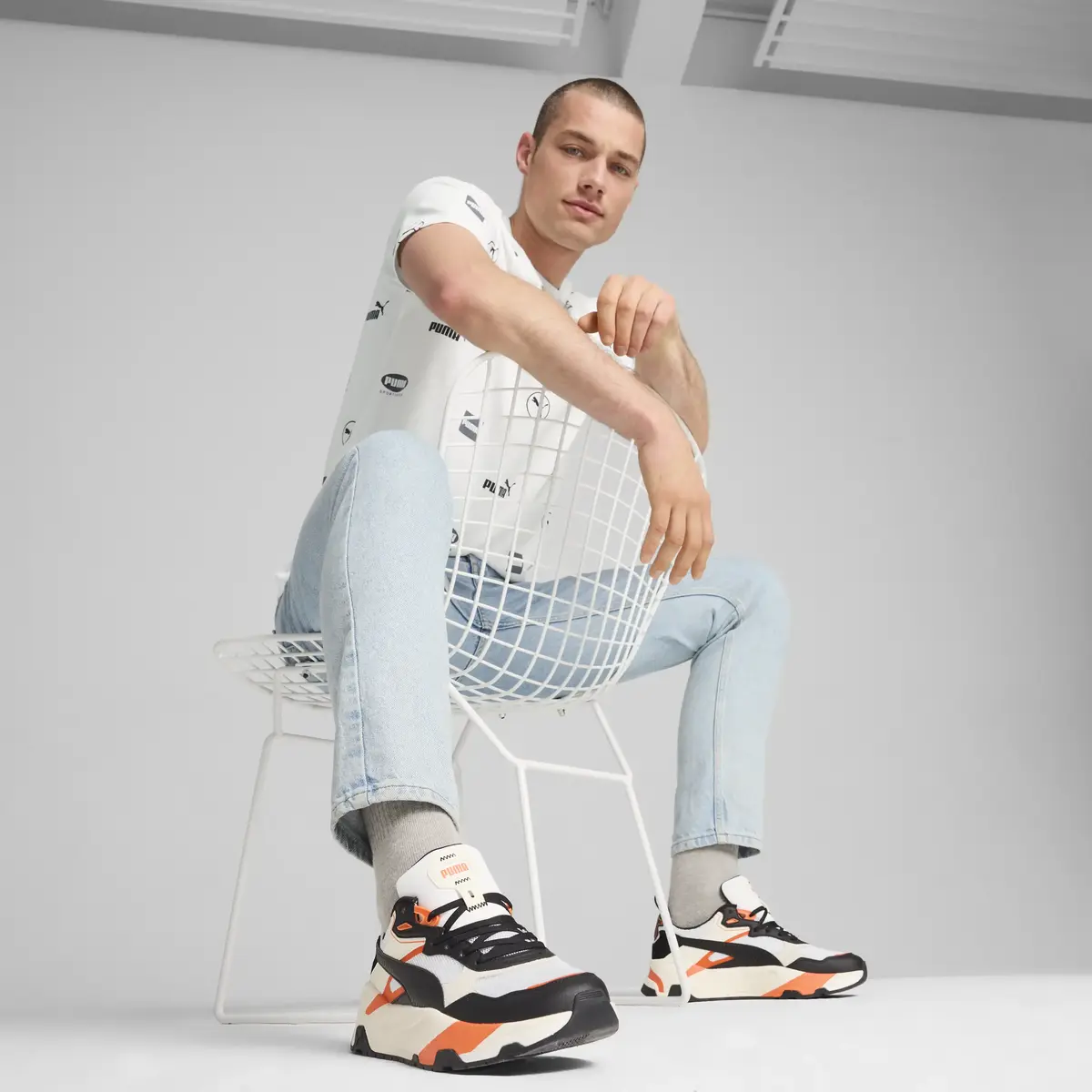 Puma Trinity Beyaz Erkek Spor Ayakkabı & Sneaker