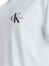 Calvin Klein MONOLOGO POLO, YAF Beyaz Erkek T-Shirt & Polo