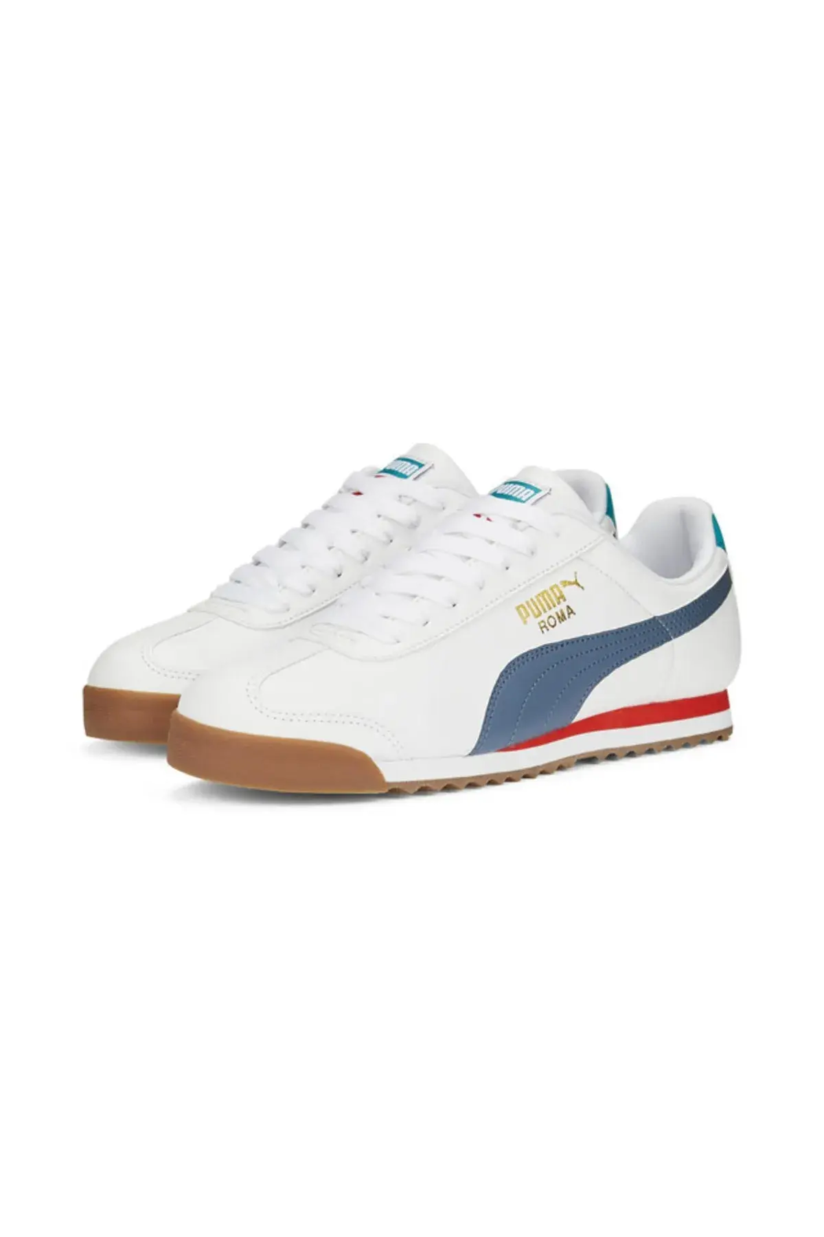 Puma Roma Basic + Beyaz Erkek Günlük Spor Ayakkabı