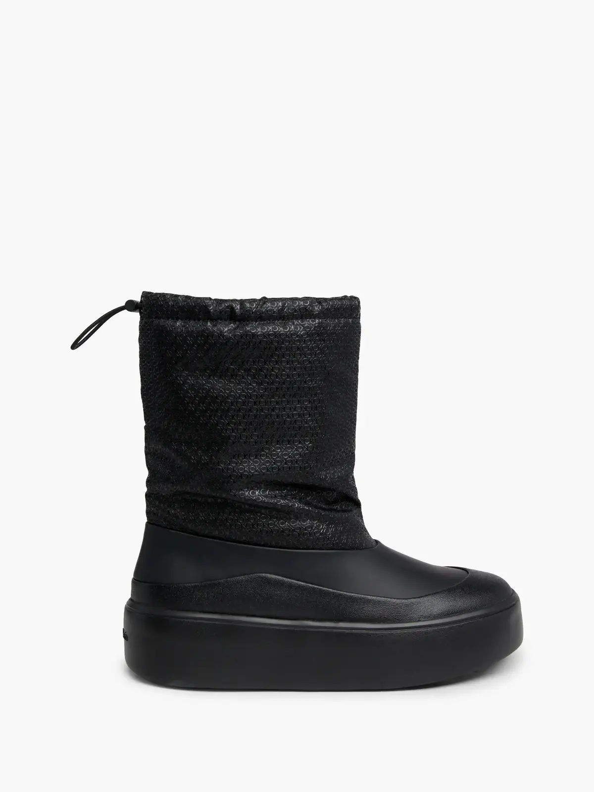 Calvin Klein BUBBLE CUP MID BOOT- Kadın Siyah Bot