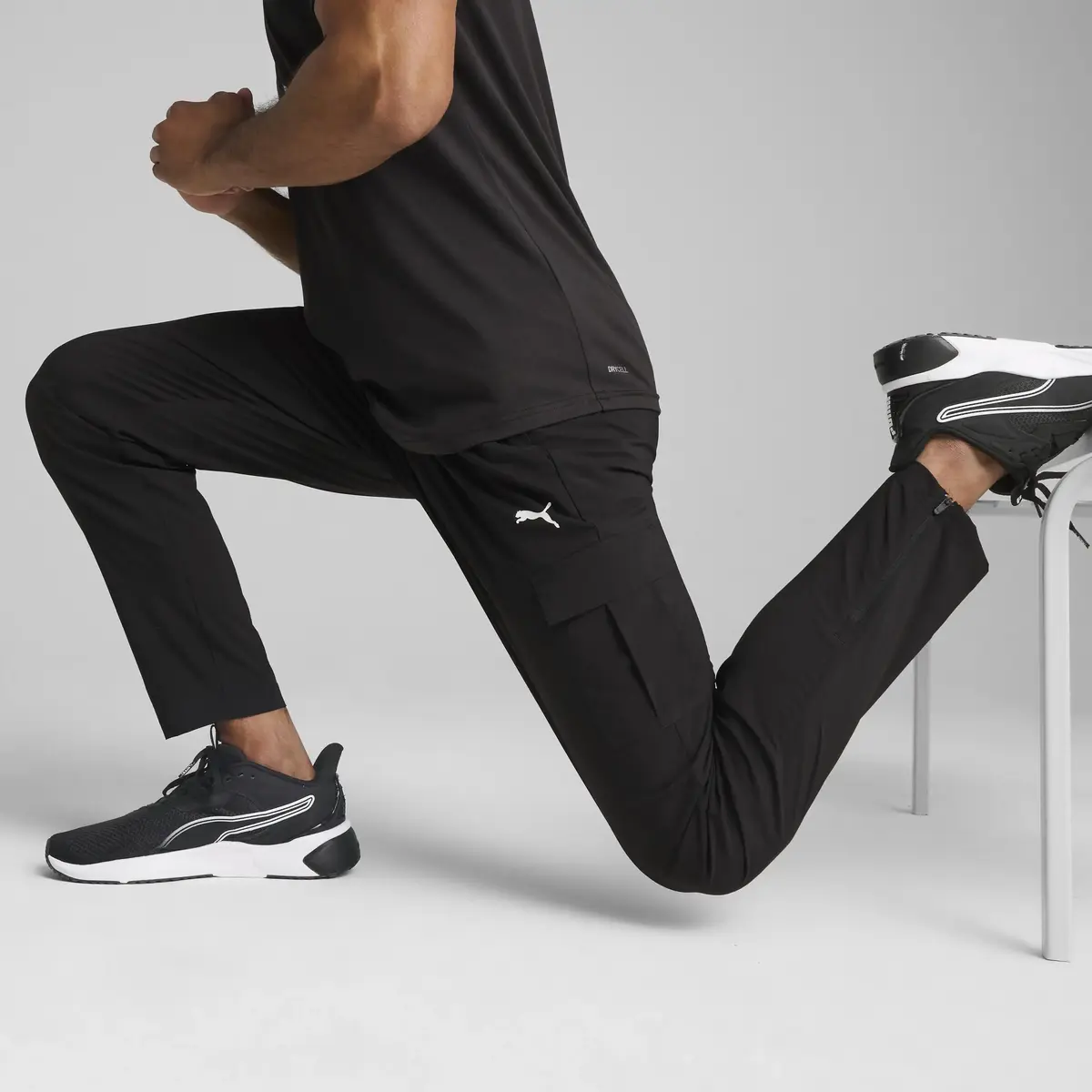 Puma TAD TECH Woven Cargo Siyah Erkek Eşofman Altı