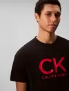 Calvin Klein SS 30S EU CK CALVIN, UB1 Siyah Erkek T-Shirt