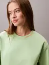 Calvin Klein A- COOLING JERSEY RELAXED TEE Yeşil Kadın Tişört