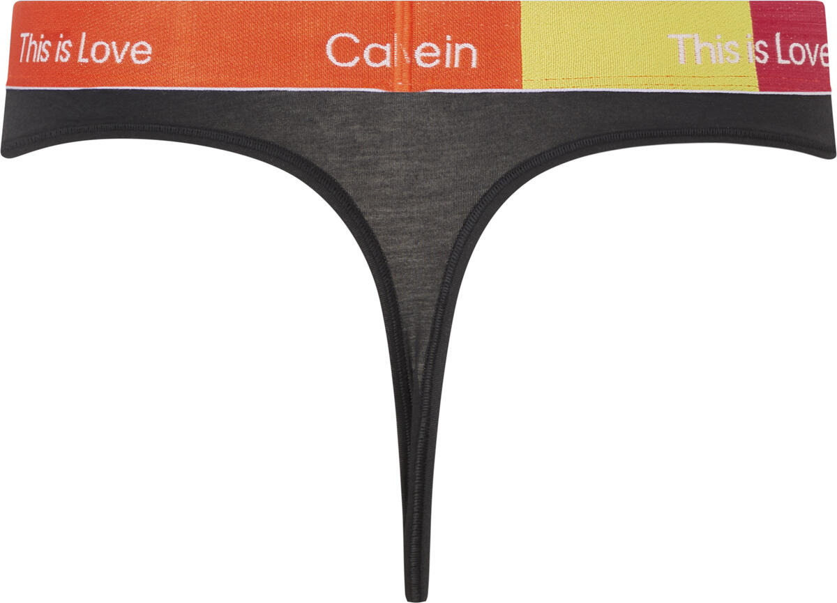 Calvin Klein THONG (FF) Kadın Siyah Tanga