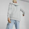 Puma MAPF1 Hooded Sweat Jacket Mercedes Mercedes Gri Erkek/Unisex Fermuarlı Hoodie