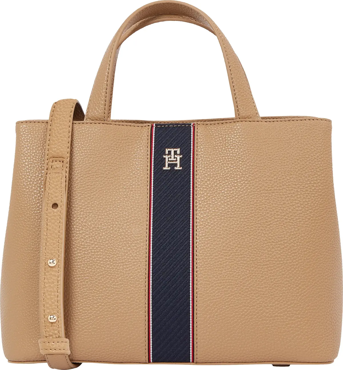 Tommy Hilfiger TH LEGACY SATCHEL, RBC Kahverengi Kadın Çanta