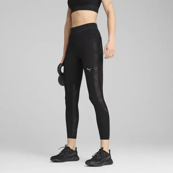 PUMA LACE HW 7/8 TIGHT Siyah Kadın Tayt
