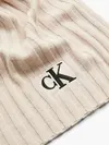 Calvin Klein MONOGRAM RIB SCARF Erkek Kahverengi Atkı
