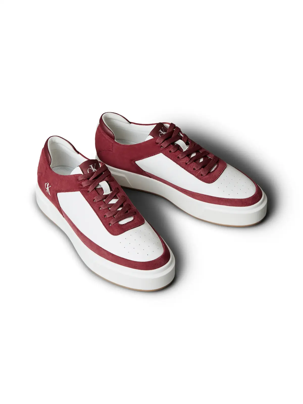 Calvin Klein BASKET CUPSOLE LACEU, 0K7 Beyaz Erkek Spor Ayakkabı