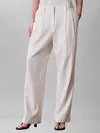 LINEN BLEND WIDE LEG, YAS