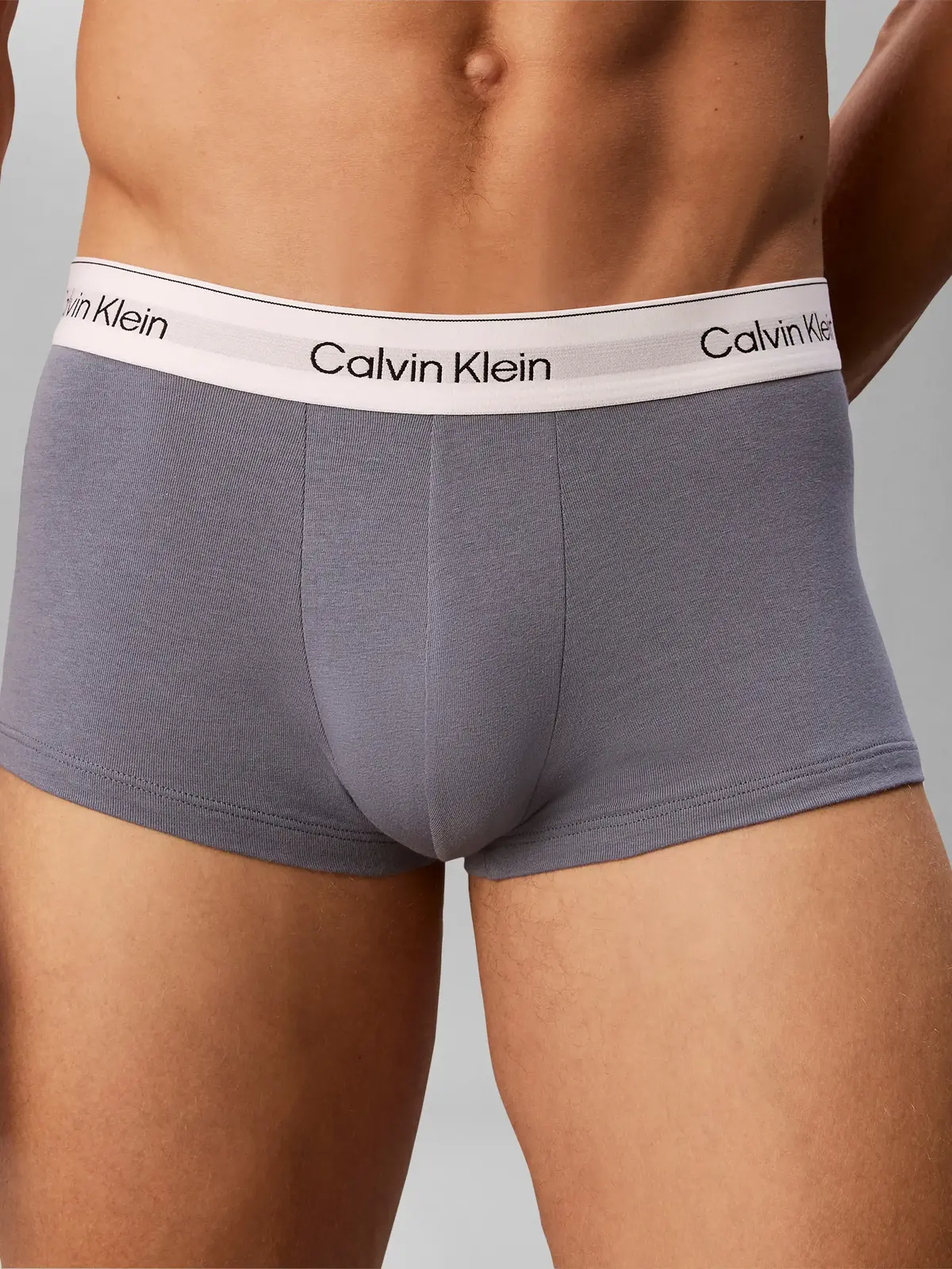 Calvin Klein LOW RISE TRUNK 3PK, X2V Mavi Erkek 3'lü Boxer