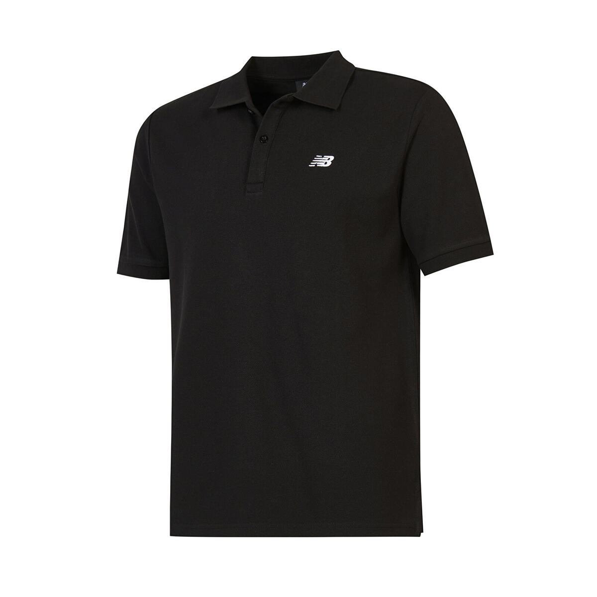 New Balance MNT3415 Erkek Siyah Polo Yaka T-Shirt