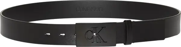 Calvin Klein CK PLAQUE SMOOTH 35MM Erkek Siyah Kemer