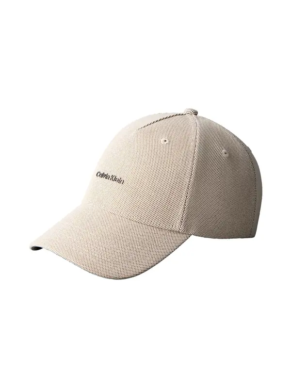Calvin Klein CANVAS/PU STANDARD Bej Erkek Şapka