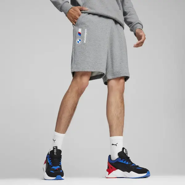 Puma BMW MMS ESS Sweat Shorts FT Gri Erkek Şort