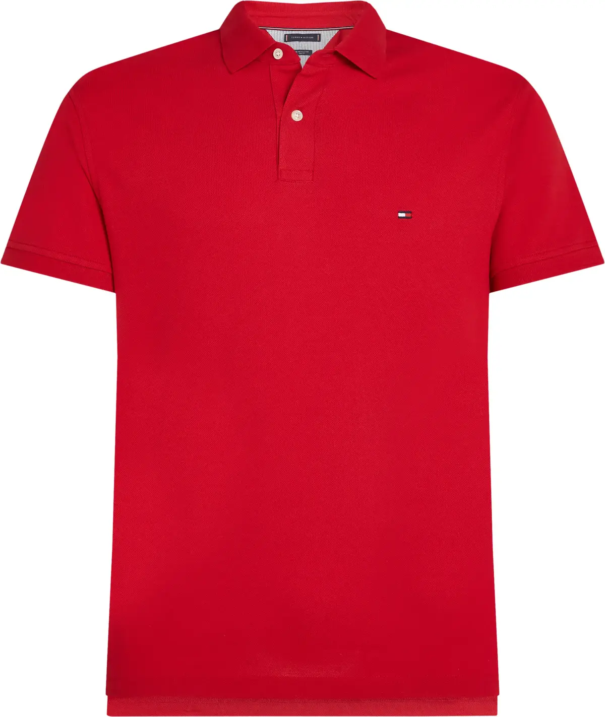 Tommy Hilfiger 1985 SLIM POLO, XLD Kırmızı Erkek T-Shirt & Polo