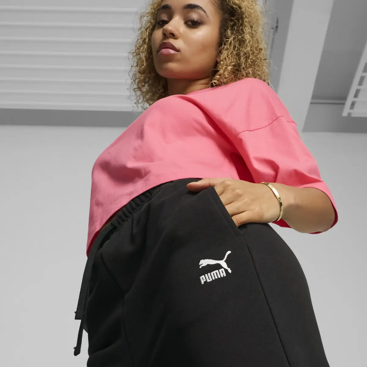 Puma BETTER CLASSICS Sweatpants Siyah Kadın Eşofman Altı