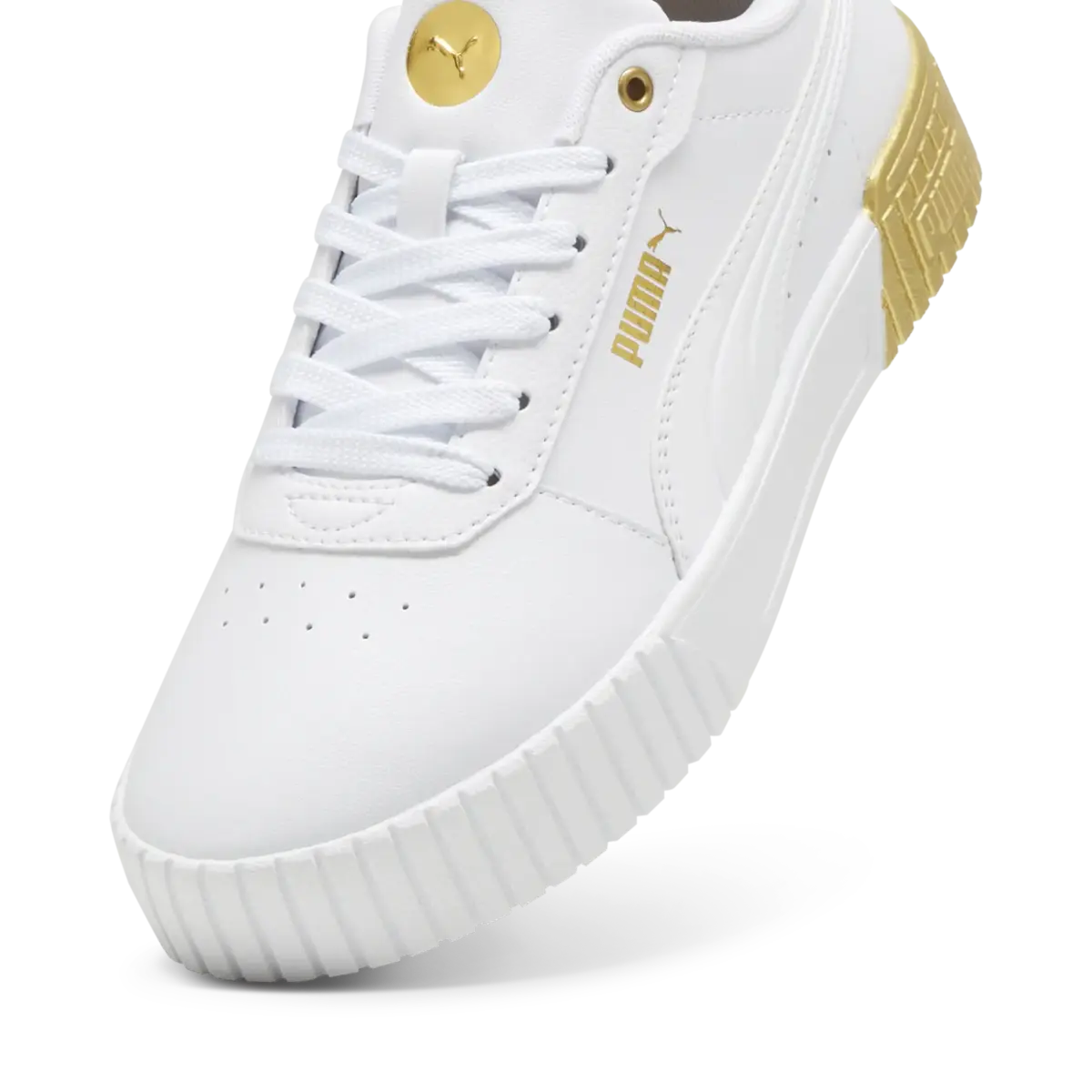 Puma Carina 2.0 Metallic Dream Beyaz Kadın Günlük Spor Ayakkabı