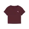 Puma WARDROBE ESS Baby Tee Kırmızı Kadın Crop
