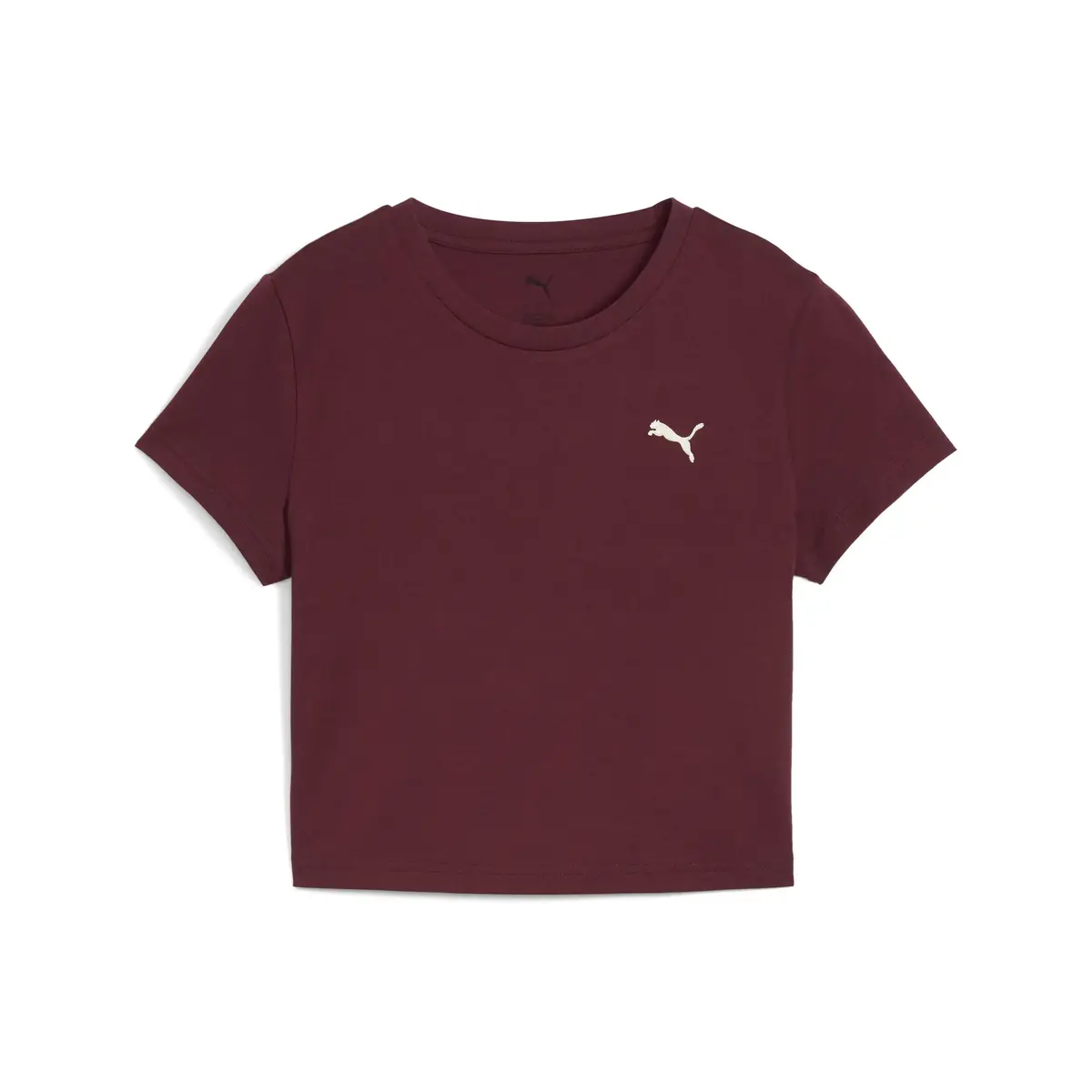 Puma WARDROBE ESS Baby Tee Kırmızı Kadın Crop