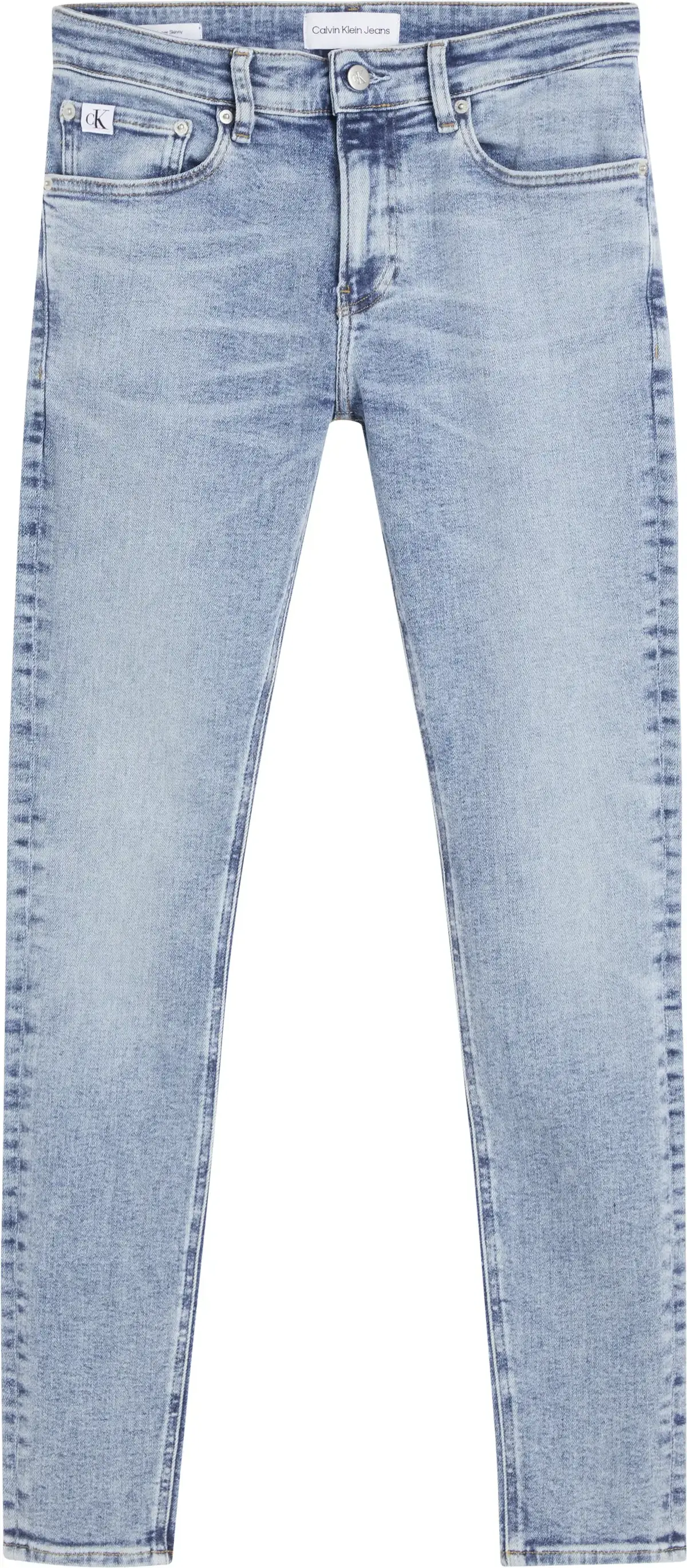 Calvin Klein SUPER SKINNY Erkek Mavi Kot Pantolon