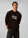 Calvin Klein LS EU 350TERRY Siyah Erkek Sweatshirt