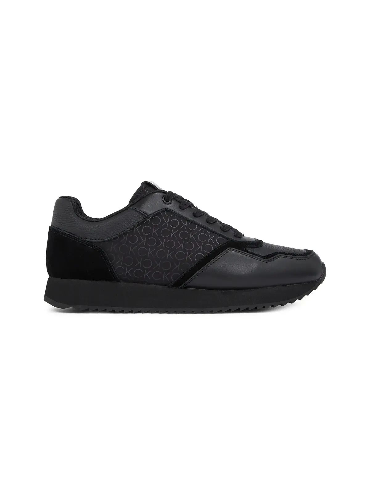 Calvin Klein LOW TOP LACE UP MONO Siyah Günlük Spor Ayakkabı