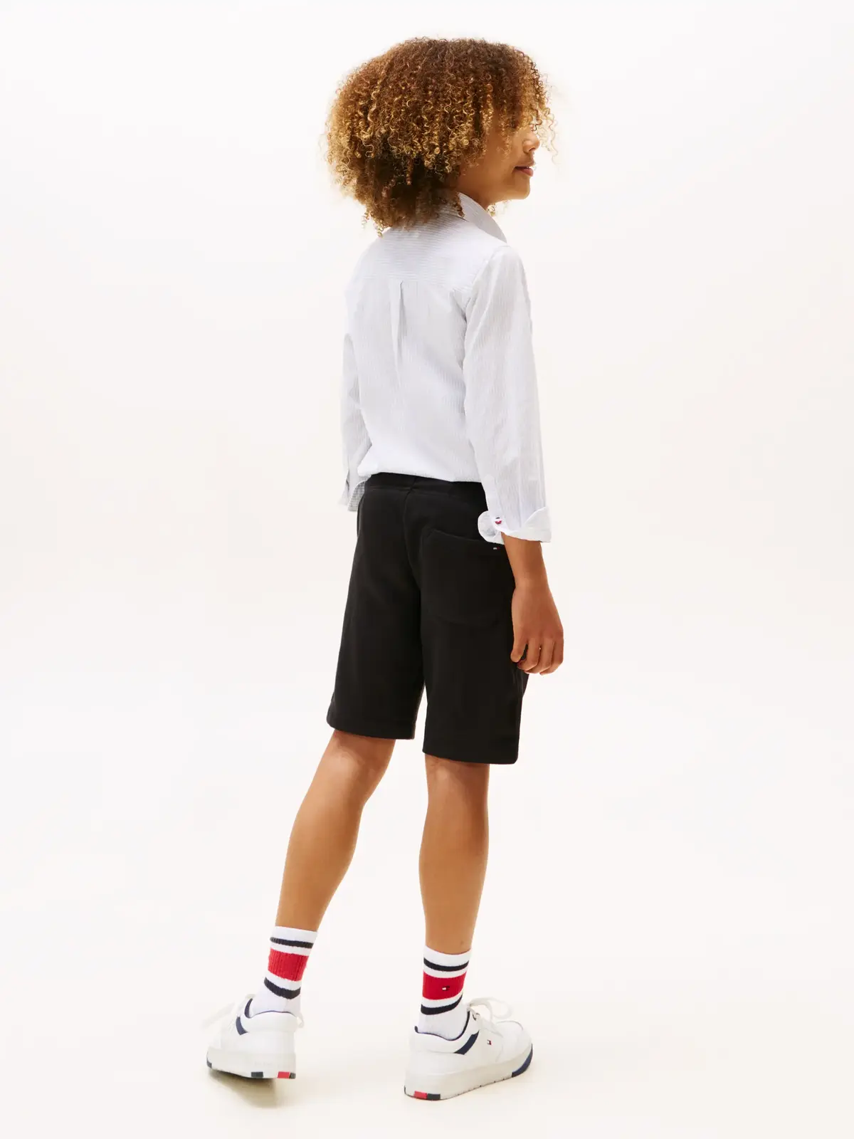 Tommy Hilfiger TOMMY FLAG HILFIGER, BDS Siyah Erkek Çocuk Şort