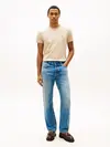 Tommy Hilfiger LUXURY INTERLOCK TEE, RBT Bej Erkek T-Shirt & Polo
