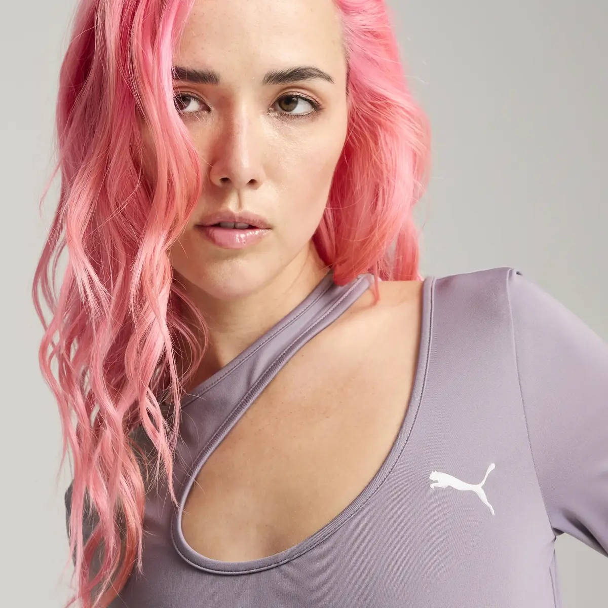 Puma DARE TO Bodysuit Mor Kadın Ceket