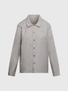 Calvin Klein L/S BUTTON DOWN Kadın Gri T-Shirt