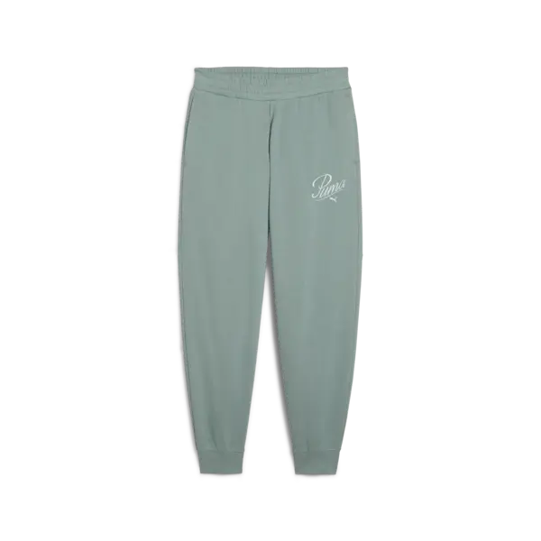 PUMA SCRIPT Comfort Sweatpants Kadın Yeşil Eşofman Alt