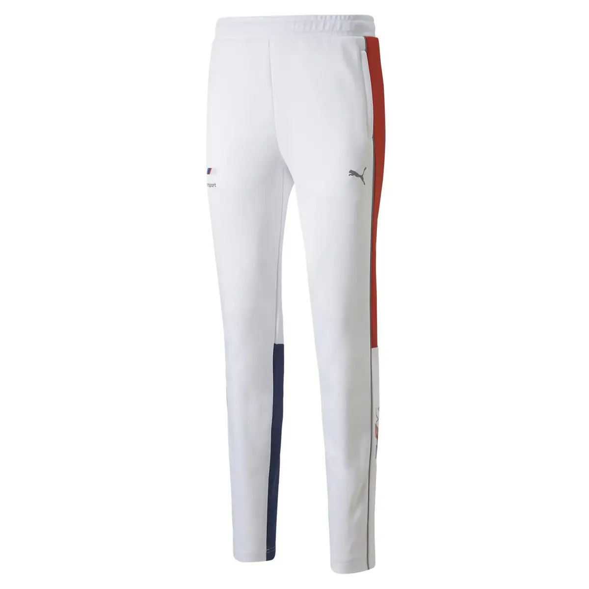 Puma Bmw Mms Mt7 Track Pants Slim Beyaz Erkek Eşofman Altı