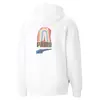 Puma DOWNTOWN PRIDE Hoodie Beyaz Unisex Sweatshirt