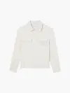 Calvin Klein VELVET CORDUROY HWK Erkek Krem Sweatshirt