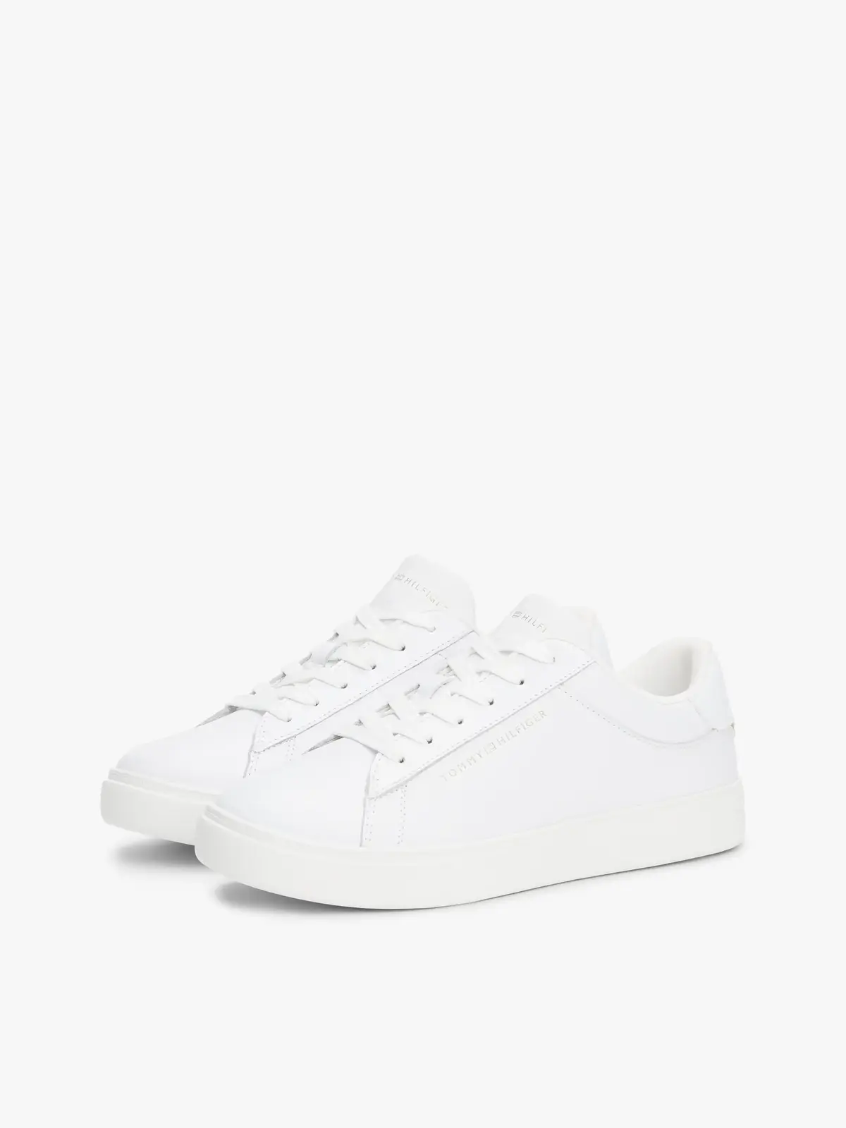 Tommy Hilfiger ESSENTIAL COURT SNEA, YBS Beyaz Kadın Spor Ayakkabı & Sneaker