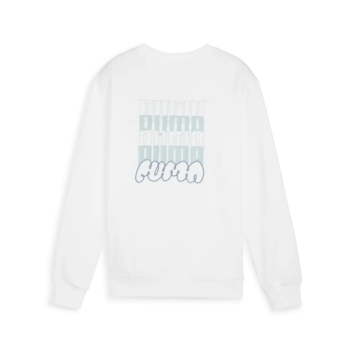 Puma CLASSICS BRAND LOVE Crew Beyaz Çocuk Sweatshirt