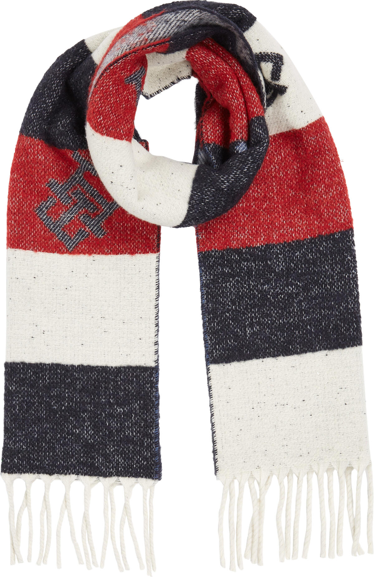 Tommy Hilfiger LIMITLESS CHIC CB SC Kadın Renkli Atkı