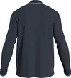 Calvin Klein STRETCH PIQUE LS TIP Erkek Antrasit Polo T-Shirt