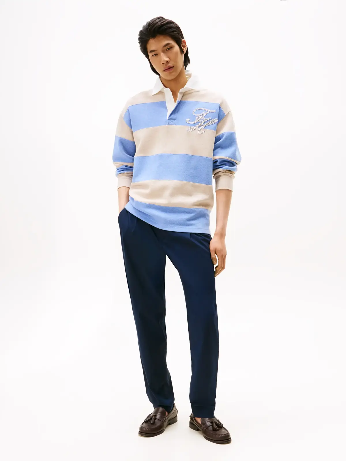 Tommy Hilfiger HARLEM 3/4 EL TECH T, DW5 Lacivert Erkek Pantolon