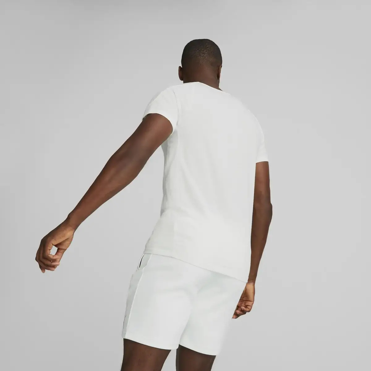 Puma EVOSTRIPE Tee Beyaz Erkek/Unisex T-Shirt