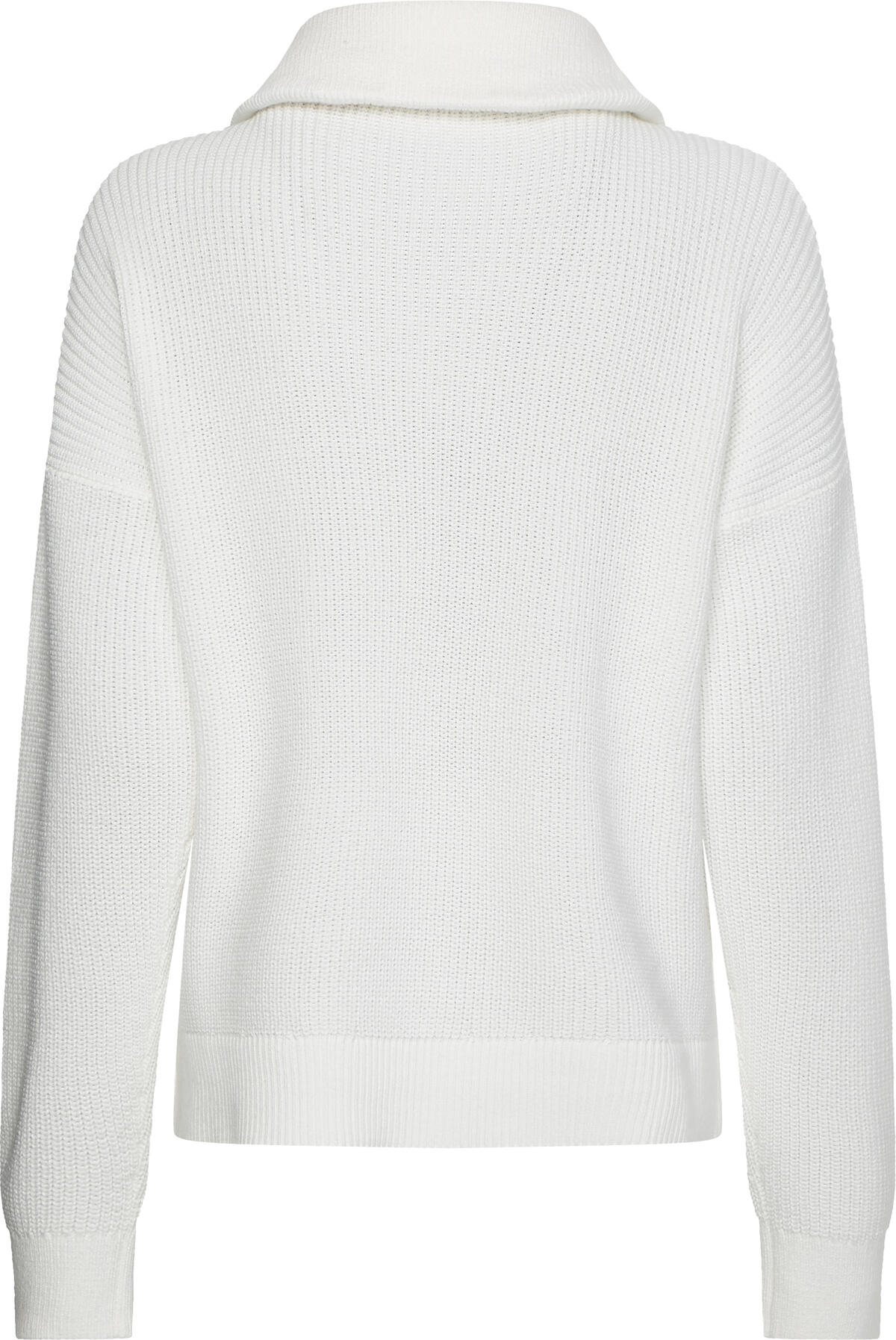 Tommy Hilfiger HAYANA CABLE ZIP-UP Kadın Krem Kazak