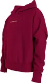 Calvin Klein CKJ LOGO BOXY HOODIE Kadın Kırmızı Hoodie