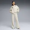 Puma HER Comfort High-Waist Pants Krem Kadın Eşofman Altı