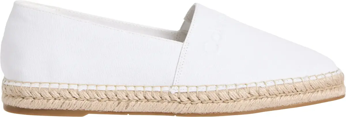 Calvin Klein ESPADRILLE CV LOGO, YBR Beyaz Erkek Ayakkabı