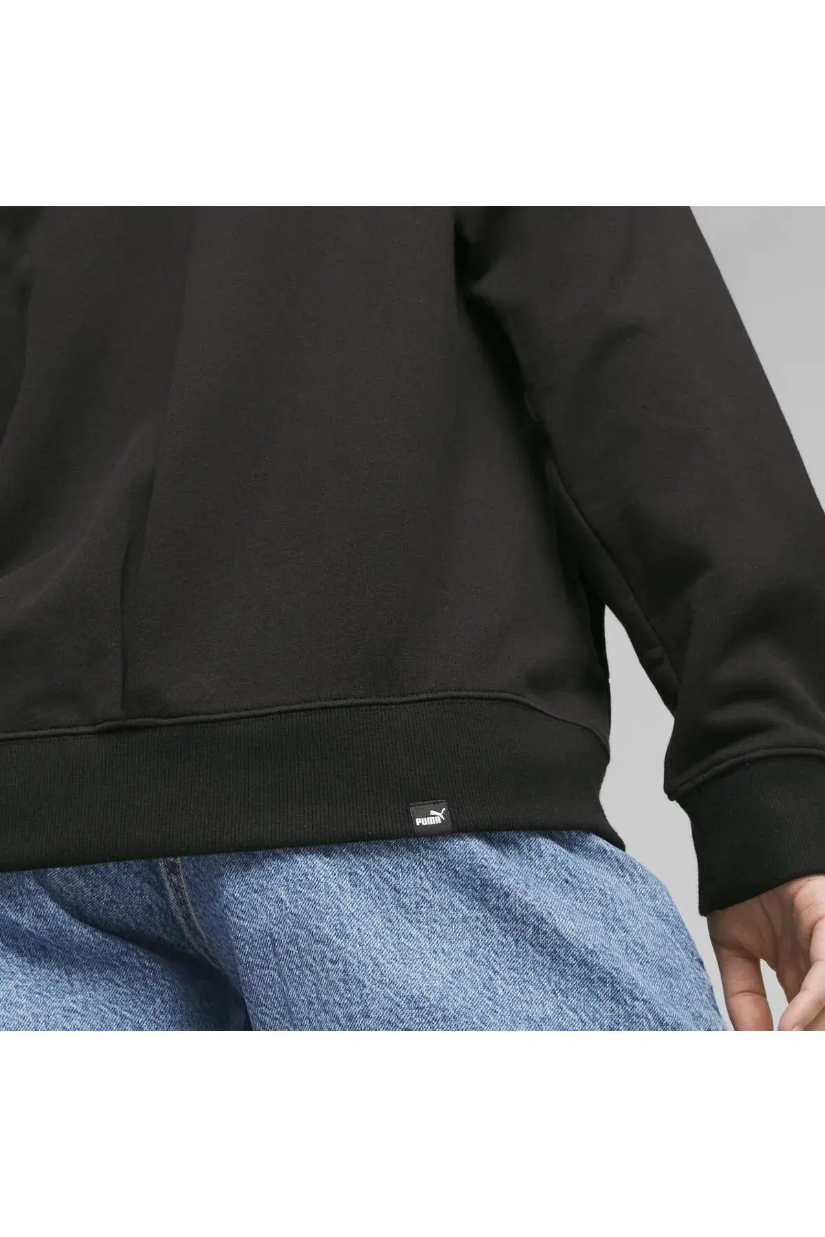 Puma HER Full-Zip Hoodie TR Siyah Kadın Fermuarlı Hoodie