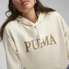 PUMA SQUAD Hoodie TR Krem Kadın Kapüşonlu Sweatshirt