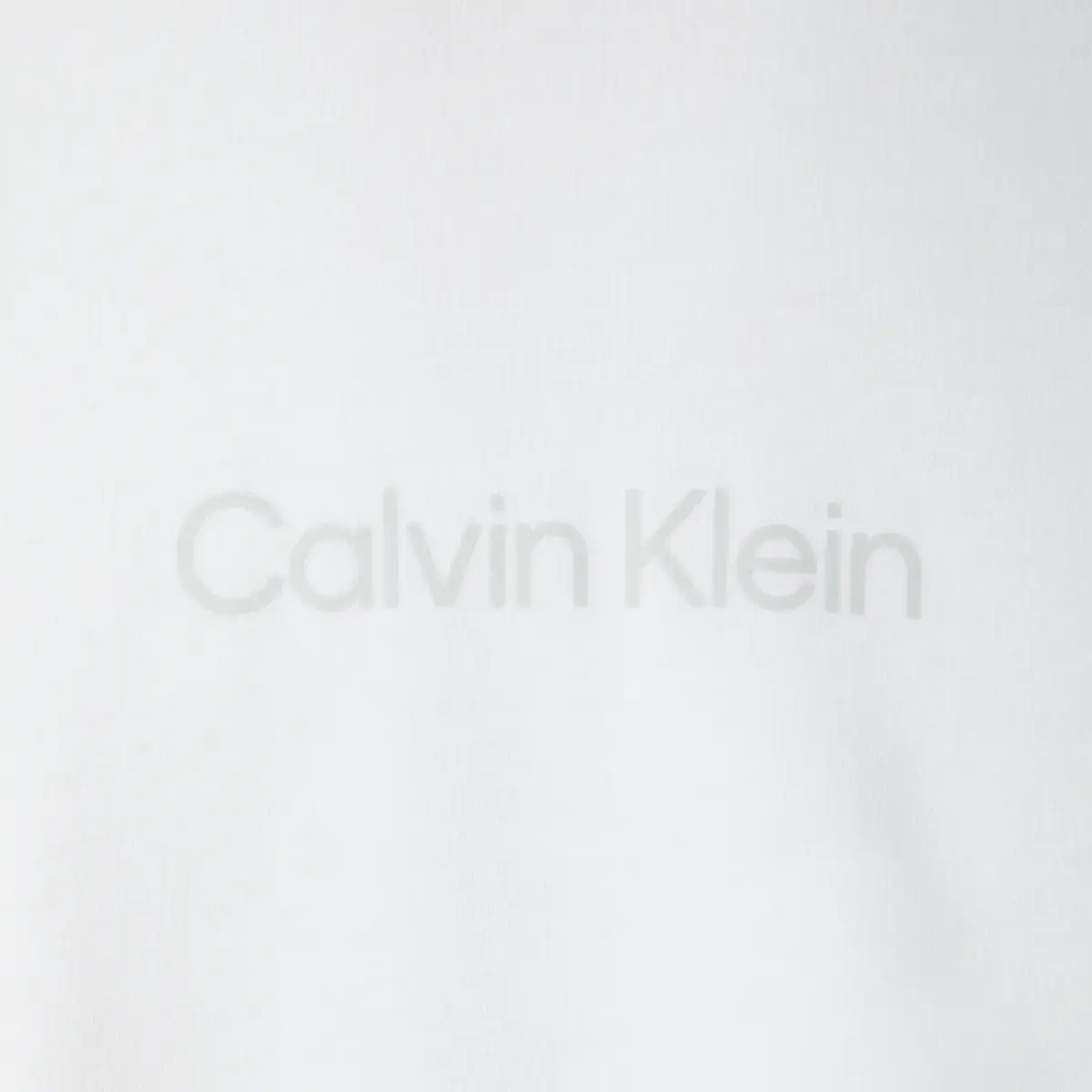 Calvin Klein EO/ S/S T-Shirts Erkek Beyaz T-Shirt