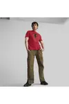 Puma Ferrari Race tonal Big Shield Tee Kırmızı Erkek T-Shirt